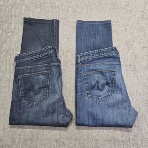 AG Adriano Goldschmied 38x28 The Matchbox Dylan Denim Jeans Lot Of‎ 2 Mens